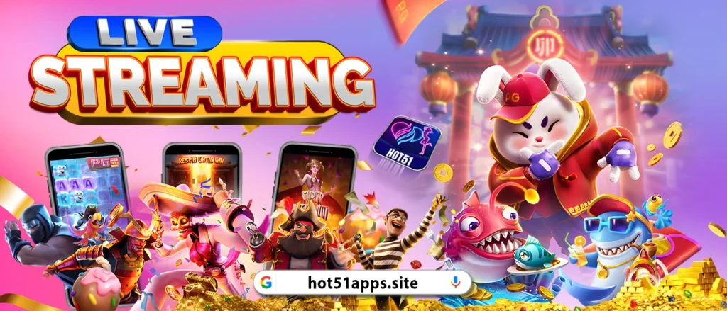 HOT51 apk mod casino and live stream