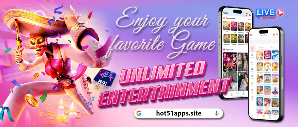HOT51 apk mod casino and live stream game slot