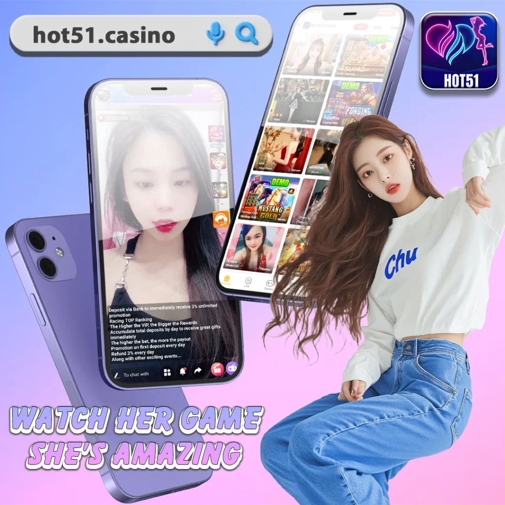 HOT51 apk mod casino and live stream