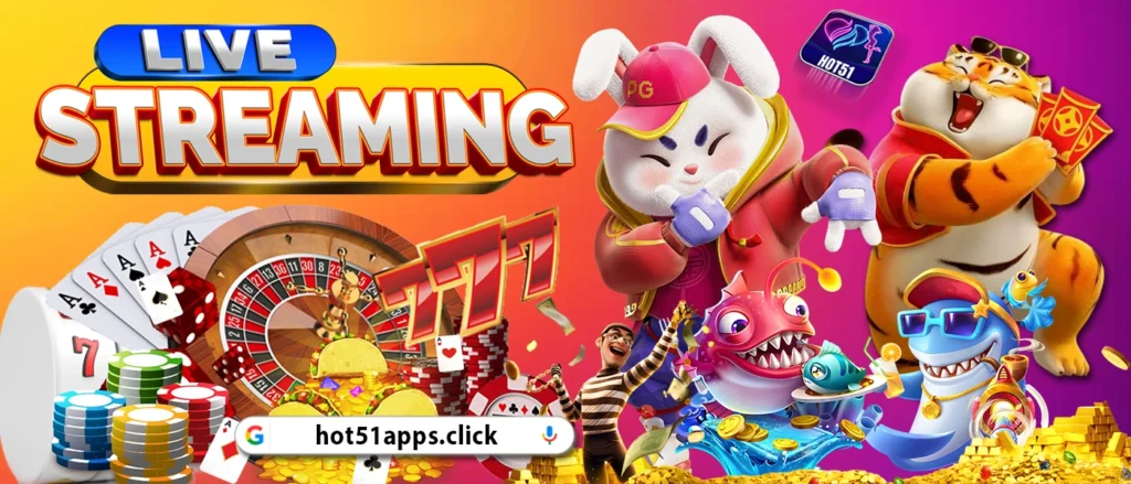 HOT51 apk mod casino and live stream