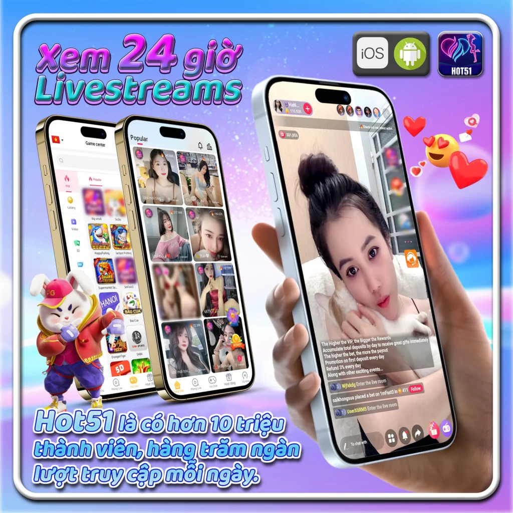 HOT51 apk mod casino and live stream