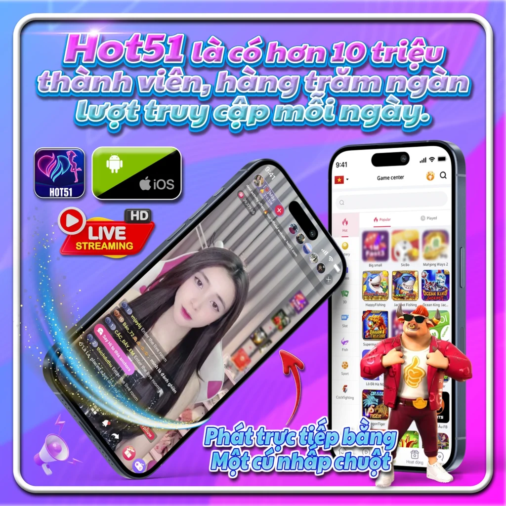 HOT51 apk mod casino and live stream game slot
